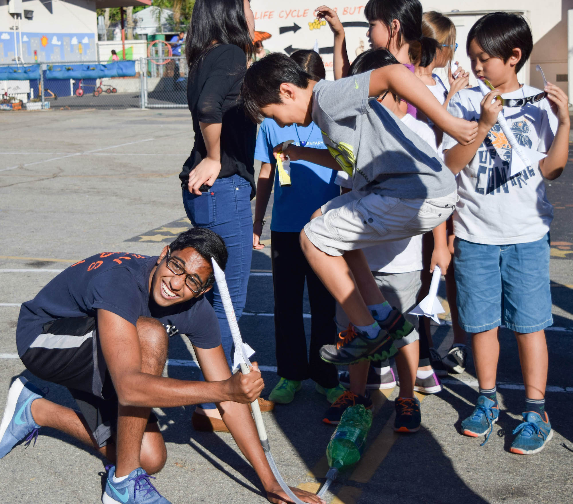 Stomp Rockets lesson